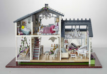 Load image into Gallery viewer, DIY Miniature Provence Lavender Villa Dollhouse