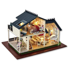 Load image into Gallery viewer, DIY Miniature Provence Lavender Villa Dollhouse