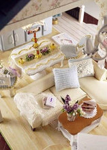 Load image into Gallery viewer, DIY Miniature Provence Lavender Villa Dollhouse