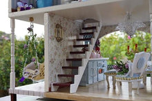 Load image into Gallery viewer, DIY Miniature Provence Lavender Villa Dollhouse