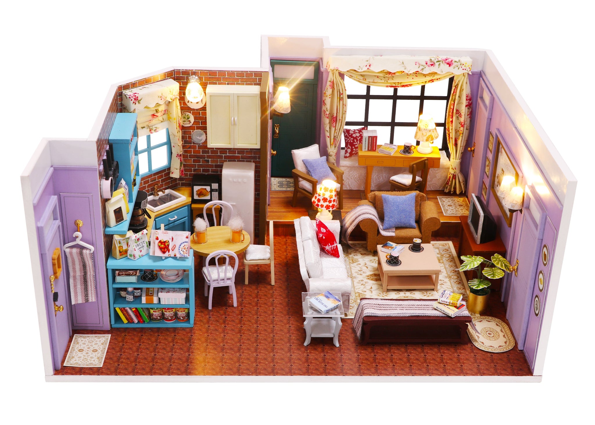 その他 LittleKitty miniaturecollection 21COFFEE Amazon.com: Fifijoy DIY Miniature Dollhouse Kit, Holo Magic