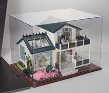 Load image into Gallery viewer, DIY Miniature Provence Lavender Villa Dollhouse

