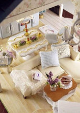 Load image into Gallery viewer, DIY Miniature Provence Lavender Villa Dollhouse
